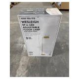 Wesleigh 59 in. LED Floor Lamp: 3 CCT dimmer