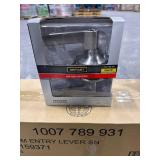 Freedom Satin Nickel Keyed Entry Door Lever (Pack