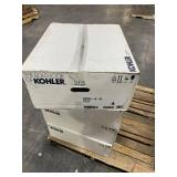 KOHLER Pinoir White Wall-Mount Sink (22x18)