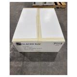 Glacier Bay 34 in. Farmhouse Sink, White
