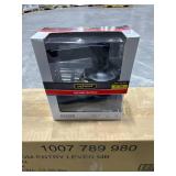 Freedom Matte Black Keyed Entry Door Lever (Pack o