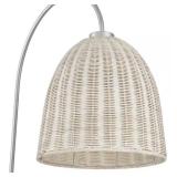 Highler 61-in Silver Floor Lamp with Shade