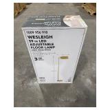 Wesleigh 59 in. LED Floor Lamp: 3 CCT dimmer
