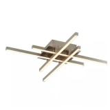 Grid 20-in. 1-Light Brushed Nickel LED Mount