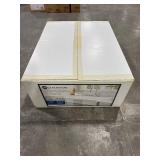 Glacier Bay 34 in. Farmhouse Sink, White