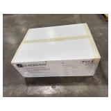 Glacier Bay 34 in. Farmhouse Sink, White