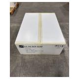Glacier Bay 34 in. Farmhouse Sink, White