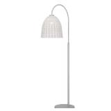 Highler 61-in Silver Floor Lamp with Shade