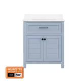 Hanna 30 in. Sink Vanity with Stone Top