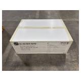 Glacier Bay 34 in. Farmhouse Sink, White