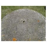 Cement outdoor garden table...