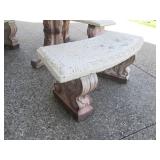 Extremely heavy Painted Cement roun...