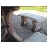 Extremely heavy Painted Cement roun...