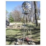 Windmill and garden ornaments...