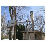 Windmill and garden ornaments...