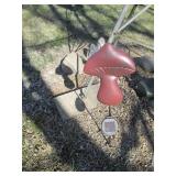 Windmill and garden ornaments...