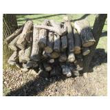 Pile of cut firewood...