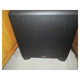 Klipsch subwoofer measuring 17" cub...