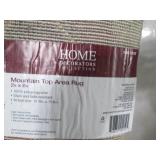 Runner rug 6.5" long...