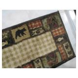 Runner rug 6.5" long...