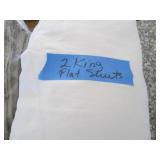 Lot of bedding, mainly king size...
