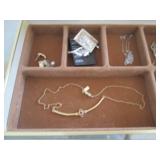 Jewelry box with jewelry...