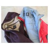 Lot of coats and other clothes...