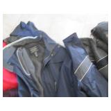 Lot of coats and other clothes...
