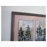 Signed and numbered prints, frame m...