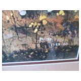 Signed and numbered prints, frame m...