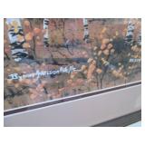 Signed and numbered prints, frame m...