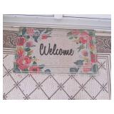 Outdoor entry rug 63 x 88"...
