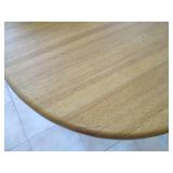 Wood table measures 5