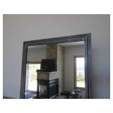 Metal frames mirror, approx. 6