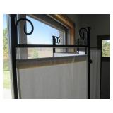 2 Matching 3 panel room dividers wi...