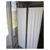 2 Matching 3 panel room dividers wi...