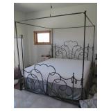 Designer metal King size bed, all m...