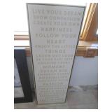 2 Inspirational wall hangings...