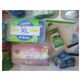 Lot of mainly new cleaning supplies...