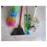 Lot of cleaning tools...
