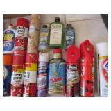 Lot of mainly new cleaning supplies...