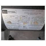 Craftsman 10in table saw...