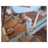 Target tile saw on a stand...