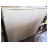 Cupboard style garage organizer cab...