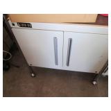 Cabinet on wheels, 20 x 30" 29" tal...