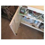 Cabinet on wheels, 20 x 30" 29" tal...