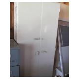 Metal cabinet 87" tall 36" wide...
