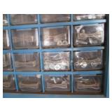 Parts organizer filled with fastner...
