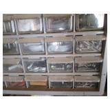 Parts organizer filled with fastner...