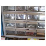 Parts organizer filled with fastner...
